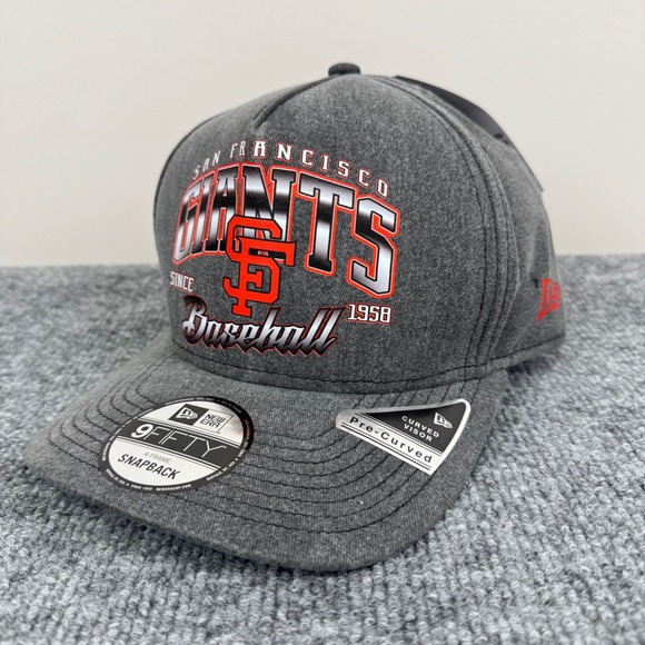 New Era Other - San Francisco Giants Hat New Era 9FIFTY A-Frame Snapback Washed Grey MLB Cap NWT